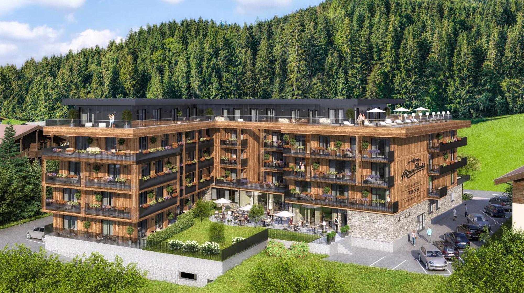 Alpenparks Hotel & Apartment Taxacher Кирхберг Экстерьер фото